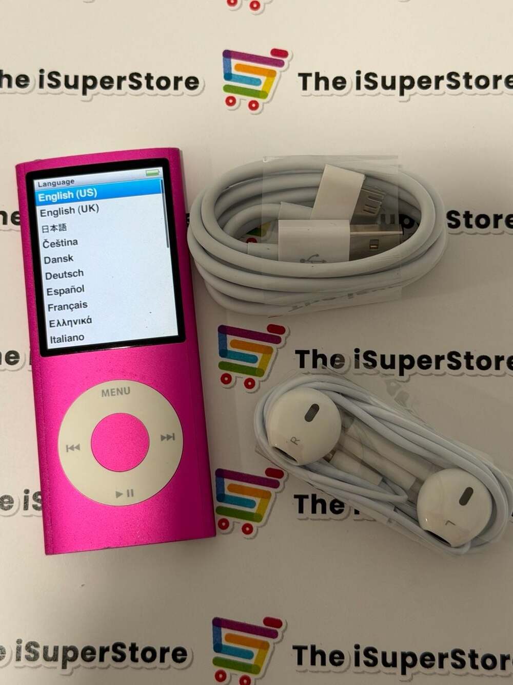 Refurbished Apple iPod Nano 4th Gen 16GB Pink- New Battery - 1 YR warranty